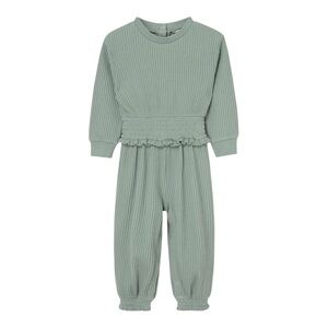Habitual Ribbed Long Sleeve Baby Jumpsuit in Sage 18 Month